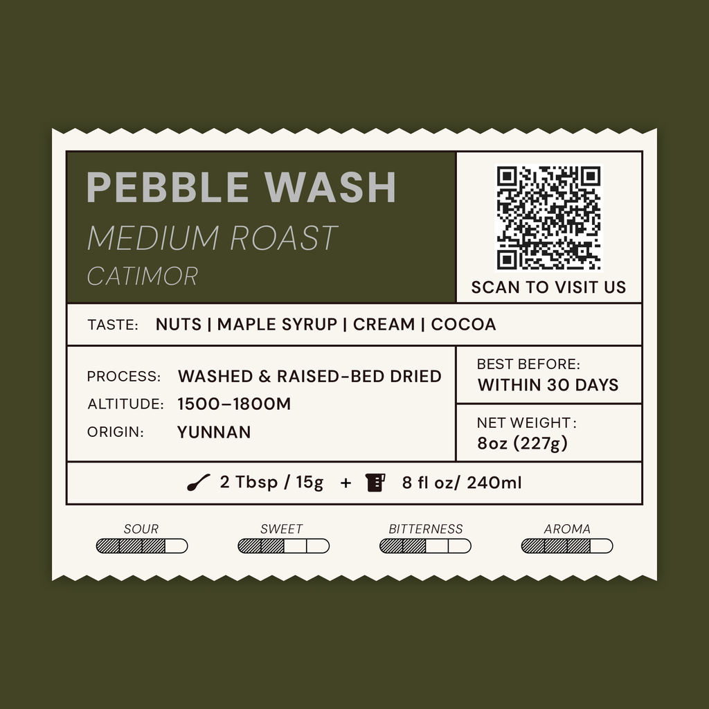 PEBBLE WASH (Medium Roast)